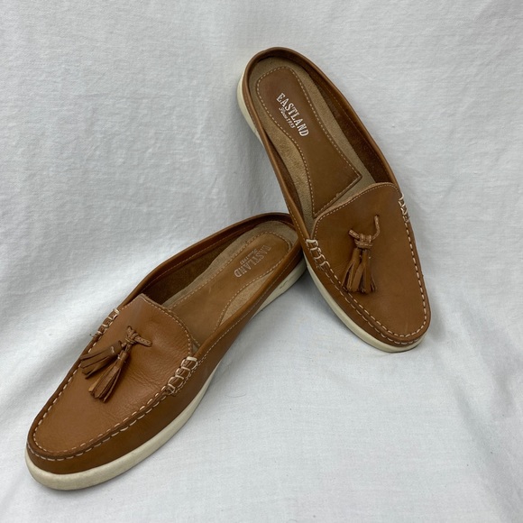Eastland Mandy Tassel Mule Loafers Slide on size 8.5 - Picture 16 of 16